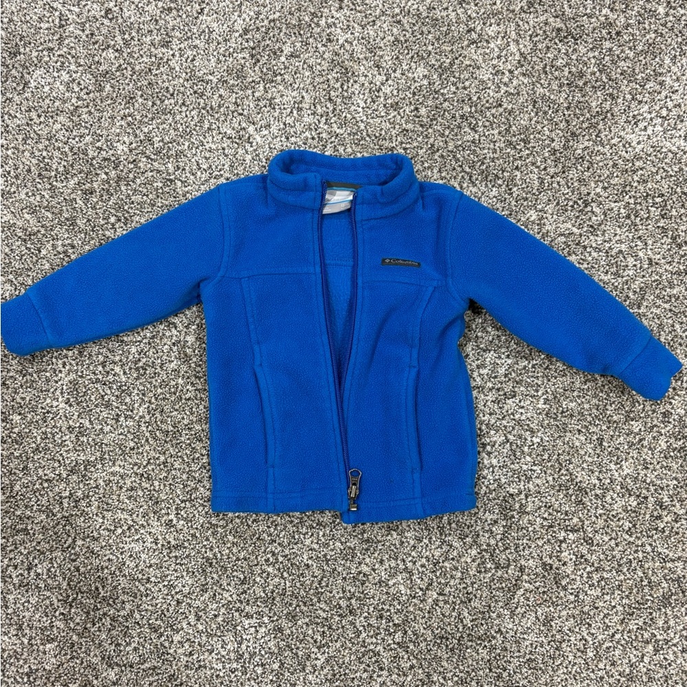 Columbia Vibrant Blue Fleece Pullover